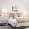 Set of 2 Pure White Linen Drum Lamp Shade 13"