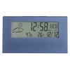 Acctim 15849 Vertex Blue alarm clock with indoor temperature