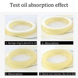 Lotatheta Bike Cycling Suspension Sponge Ring Oil Sealed Foam 2 pcs of Each 30/32/34/35/36/38/40 mm Shock Absorbing+ 2 pcs of Each 30/32 mm Travel O-Rings Stroke Circle for Bicycle Front Fork