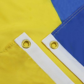 AZ FLAG - Ukraine Flag - 3x5 Ft - 100D Polyester Ukrainian Banner with Two Metal Grommets - Fade Resistant - Vivid Colors - 3' x 5' Feet - 150x90 Cm