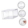 BUGUUYO Drawer Storage Bin Plastic Organizer Storage Box for Desk