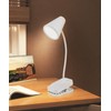 Bright Reading Lamp,360°Flexible Gooseneck Eye Protection Book Light with USB