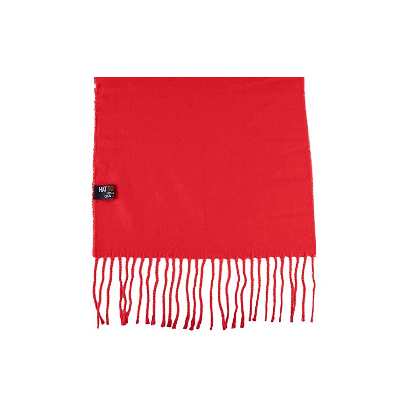Hat To Socks Super Soft Classic Plain Winter Scarf for