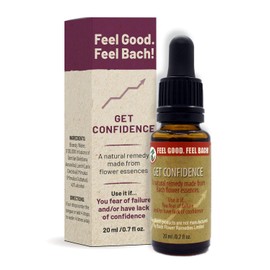 Feel Bach! Flower Essence Remedy Get Hope Back, Natural Remedy That Will Open Your Energies to The Strength and Hope, 20ml, 0.7 Fl Oz