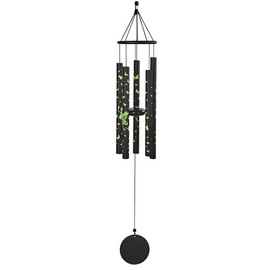 ICE ARMOR 36" Long Fairy Glow in Dark Wind Chime Statue Sculpture Ornament Decoration Home/Room Decor Ideas for Housewarming, Holidays and Birthdays Great Collectible