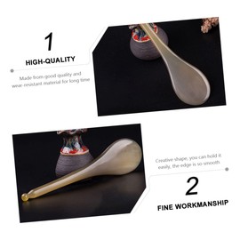 IWOWHERO Horn Facial Gua Sha Beauty Stick Gua Sha Board Face Roller Massage Tools Body