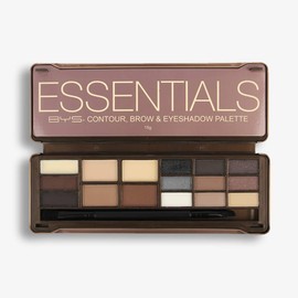 BYS Cosmetics Essentials Paleta de Contorno, Cejas y Sombras de Ojos, 15 gr