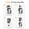 FORLIM Cold Press Juicer, 5.2" Large Feed Chute Fits Whole
