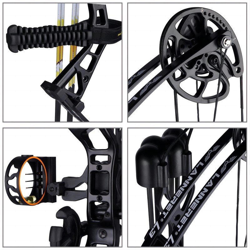 PANDARUS Compound Bow Set 10-40lbs for Pull Child Right Hand