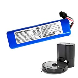 BTEROKGM M8 5600mAh M7 Battery for Proscenic Robot Vacuum Cleaner for M7 MAX M7 Pro M8 Pro Lydsto R1 Uoni V980 Max Cleaner 14.4V Li-ion Coredy L900 M6 UONI S1 AIRROBO T10+ and Onson J30 Pro