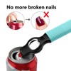 DUNLAGUE 2-Pack Magnetic Beer Bottle Opener & Soda Can Opener,