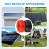 8AWG Solar Panel Wire 10mm², 2 Pack 50FT Red &