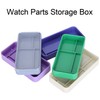 Rectangle Shape Watch Parts Storage Box Watch Tools Accessories Storage
