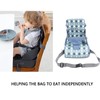 Toddler Booster Seat Portable Foldable Polyester Fibre Increasing Booster Cushion