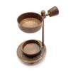 Farbenwald Adjustable Height Incense Burner for Smoking Resins, Woods and