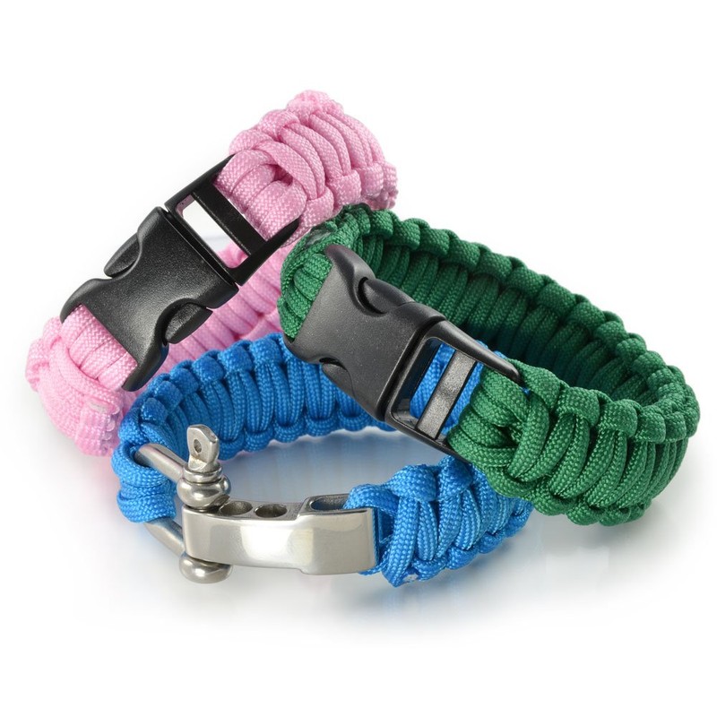 Paracord 550 Rope 30 m + 5 x Click Fastener