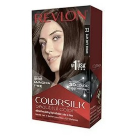 Revlon 3 Pack REVLON COLORSILK # 33 2WB DARK SOFT BROWN (NEW). 16a2