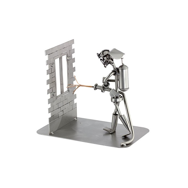 Steelman24 I Nuts and bolts sculpture Fireman House Call I