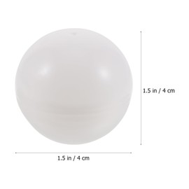 Gadpiparty 25 Pieces 4 cm Open Lottery Balls Tombola Balls Plastic Hollow Balls Bingo Ball Hollow Lotto Ball Lottery Ball to Open Tombola Balls for Game Party Festive