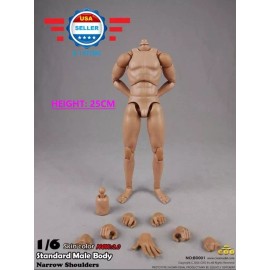 COOMODEL COO 1/6 scale Standard Male Body (25cm tall) BD001 Ver. 2.0