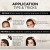 Top Pick Hair Fiber, Dark Brown, Natural Fiber Derived from