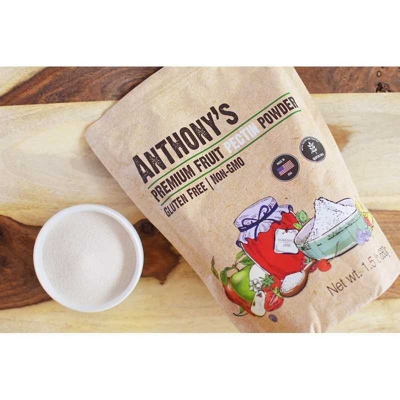 Anthony's Premium Fruit Pectin, 1.5 lb, Gluten Free, Non GMO,
