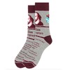 Urban-Peacock Men's Novelty Socks - Multiple Patterns! (Shakespeare, 1 Pair)