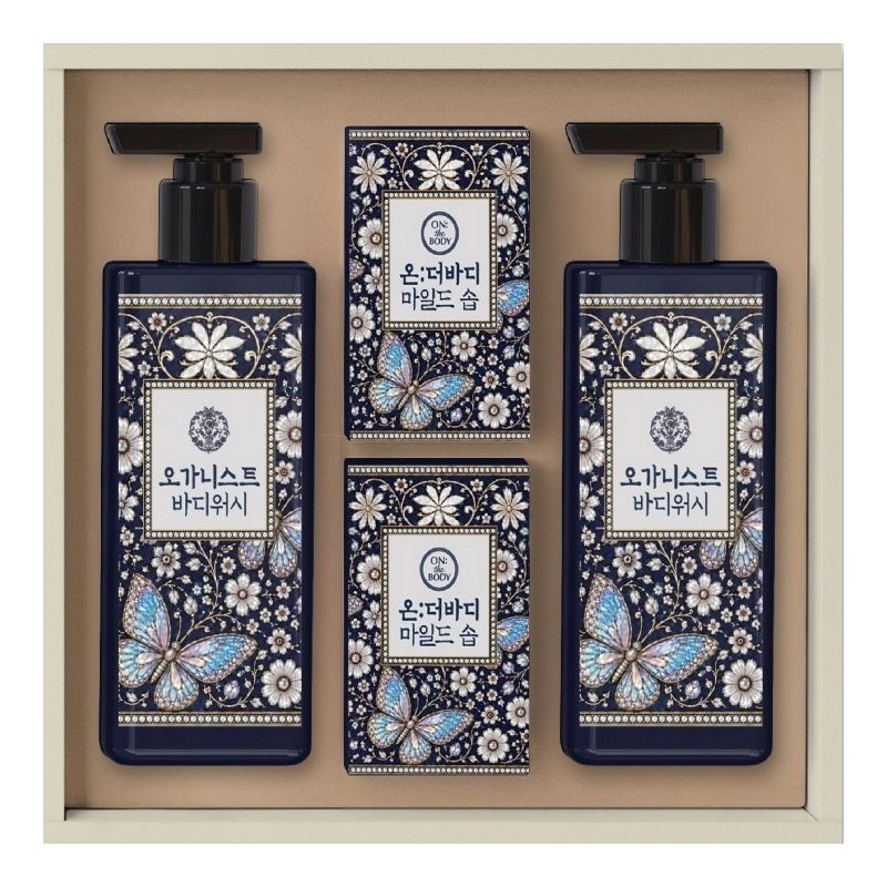 LG Household & Health Care K mother-of-pearl body care set