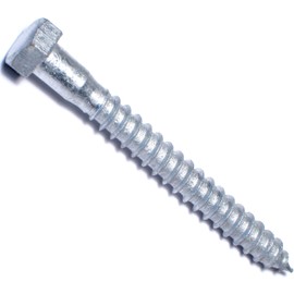 Hard-to-Find Fastener 014973150105 Hex Lag Screws, 3/8 x 3-1/2, Piece-50