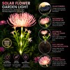Solar Flower Garden Light for Outdoor Décor – Waterproof Ground