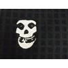 Embroidered Black Misfits Kitchen Drying Mat