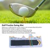 Practice Swing Mat, Posture Assistance Swing Stand Mat Training Aid,