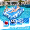 LanAqua Inflatable Tanning Pool, 2025 Large Tanning Pool Lounger Float