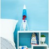 Fizz Creations NASA Inspired Rocket Lamp. Matte-Finish Space Decor Lamp