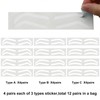 Guapa Disposable Eyebrow Design Stencil Airbrush Tint Stickers Easy Application