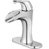Pfister LF-042-BRCC Brea 4 in. Centerset Single-Handle Waterfall Bathroom Faucet