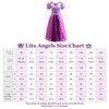 Lito Angels Princess Rapunzel Fancy Dress Up Costume Birthday Party
