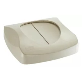 Rubbermaid® Home Contenedor Cuadrado Con Tapa Untouchable® 87 Lts