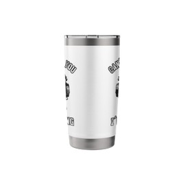 Backprint: Gamer pc gaming consoles video games gamer Stainless Steel Insulated Tumbler