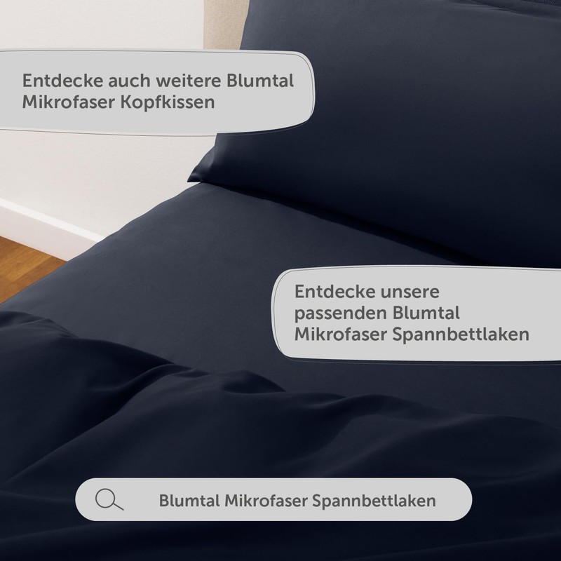 Blumtal 90 Microfibre Bed Linen And Pillowcase Set