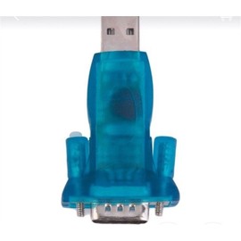 2Pcs USB 2.0 to RS232 Serial Port DB9 9 Pin Male Converter Adapter