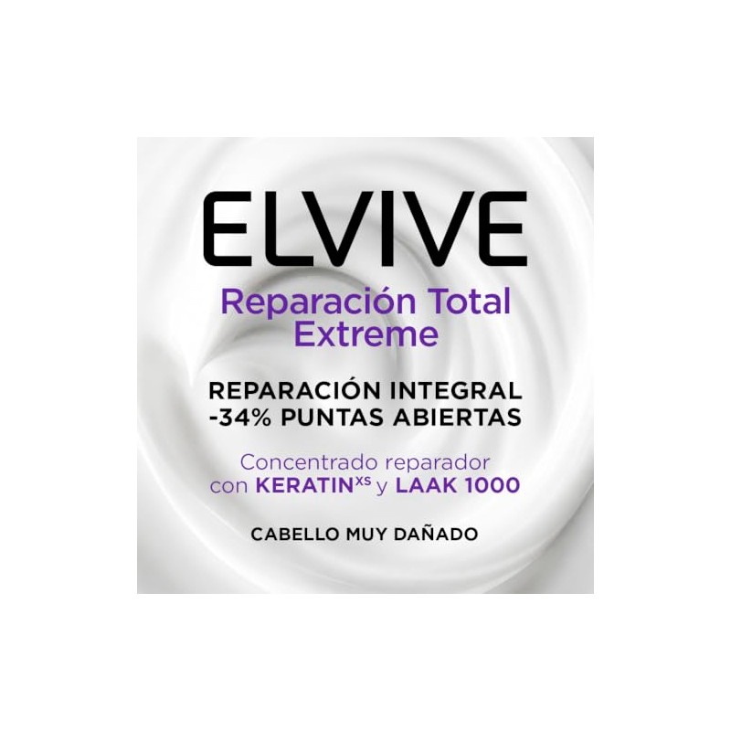 L'Oreal Paris Tratamiento Elvive Reparacion Total 5 Extreme, 300 ml