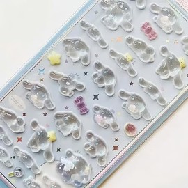 3D Seal Solid 3D Sticker Soft Smooth 1 Piece Set 3D Fashion Decoration Sticker Gift for Children Notebook Stick On Mobile DIY Notebook (6)