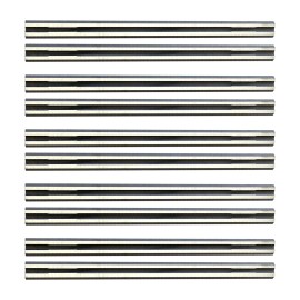 FOXBC 82mm Tungsten 3-1/4" Carbide Portable Planer Knife Blades Replacement 10Pack