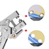 Eyelet Hole Punch Pliers Multi-function Hole Puncher with 100pcs Metal
