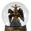 Occult Wicca Sabbatic Goat Baphomet Solve Et Coagula Glitter Water