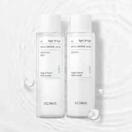 Cynic SCINIC Hyaluronic Acid Moisture Charging Ampoule Skin + Lotion 4173840 Skin Lotion ((C02T0000006993)) / SCINIC 히아루론산 수분 충전 앰플스킨+로션 4173840 스킨로션((C02T0000006993))