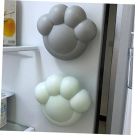 Mikinona 3pcs Purifying Box Activated Carbon Odor Cat Pad Shape Suction Pad Clean Color