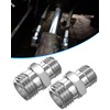 Foruly Replaces 115757 Hydraulic Attachment Fittings, Threaded Fitting Converter for