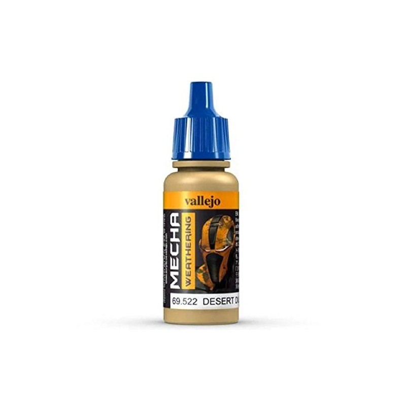 Vallejo AV Mecha Acryl-Farbe für Airbrush, 17 ml Desert Dust